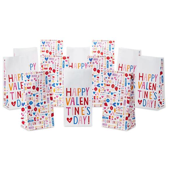 Hallmark 36-Count Valentine Gift Treat Favor Goodie Bags Classroom Party New - Picture 2 of 5
